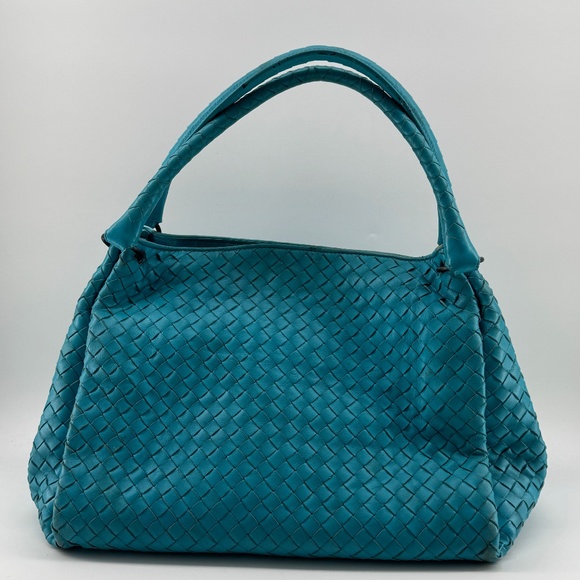 Bottega Veneta  Parachute Blue Hand Bag - Picture 1 of 16